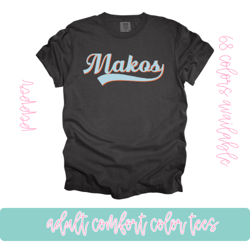 Vintage Makos- Comfort Color