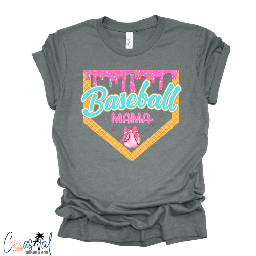 Personalized Baseball Drip Shirt (Any Name)
