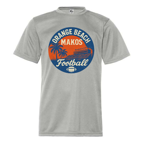 OB Oval Makos Football (Youth & Adult Dri Fit)