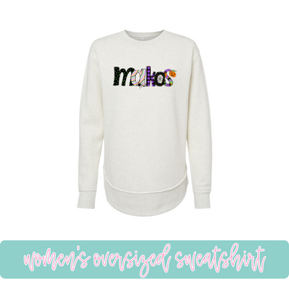 Makos Halloween- Oversized Sweatshirt